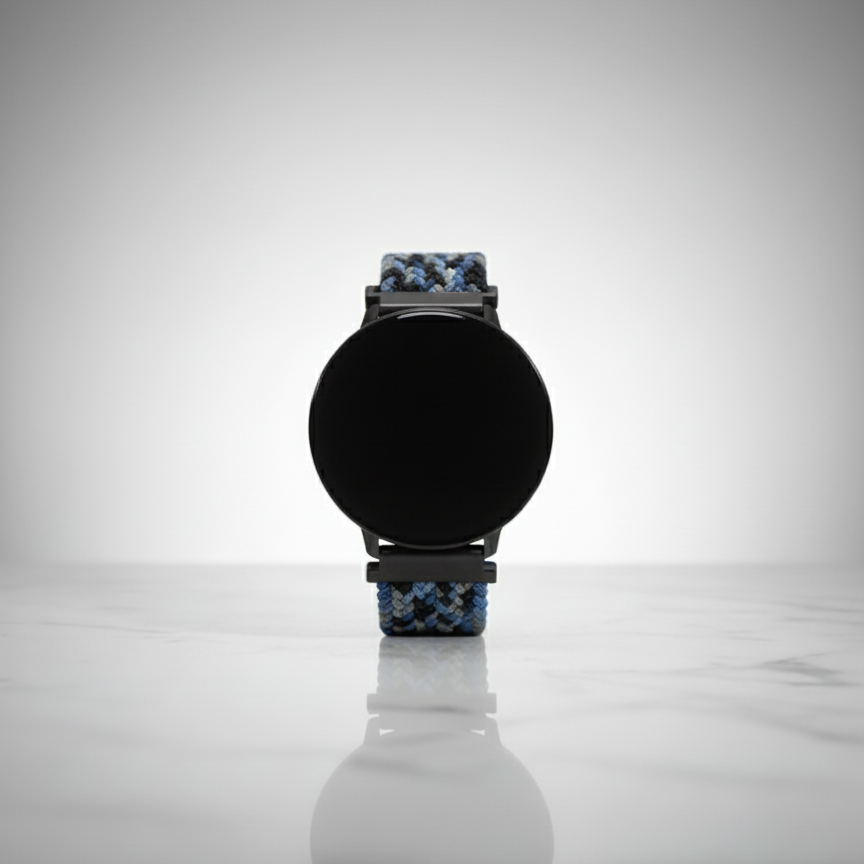 Watch2Care Vital Smartwatch (Black Case) - Modern Minimalist Bundle