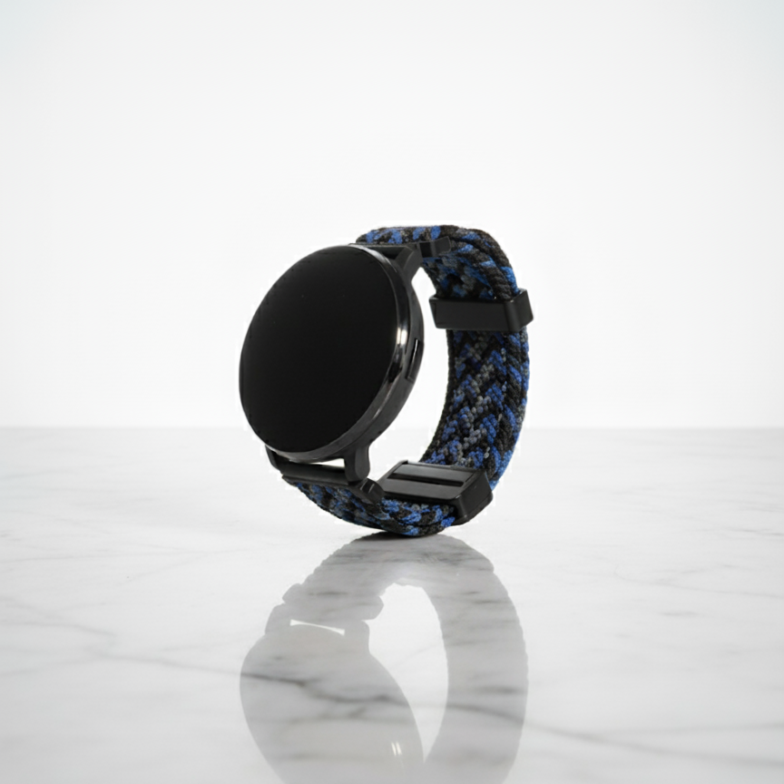 Watch2Care Vital Smartwatch (Black Case) - Modern Minimalist Bundle