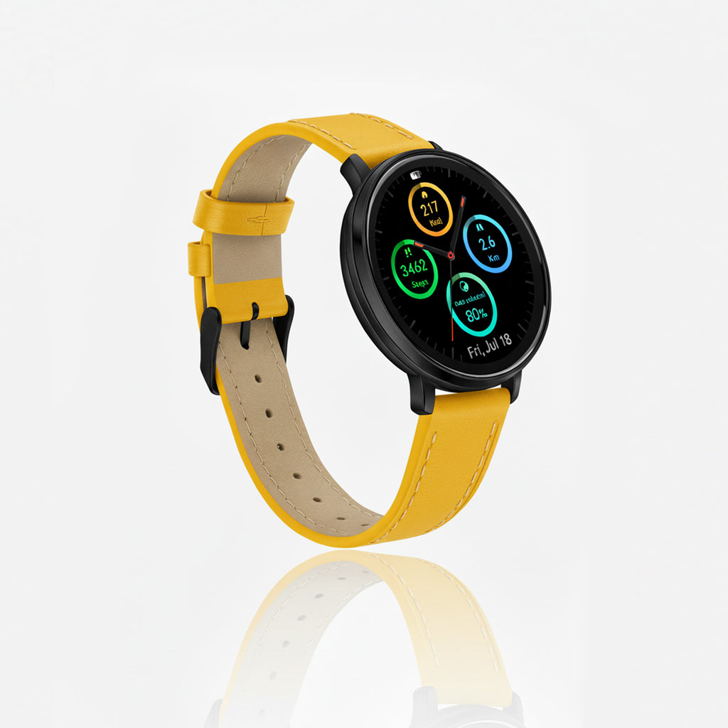 Watch2Care Vital Smartwatch (Black Case) - Flair & Function Bundle