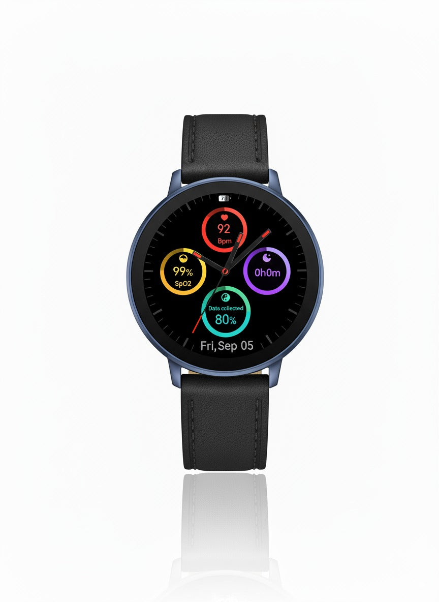 Watch2Care Vital Smartwatch (Blue Case) - Essentials Bundle