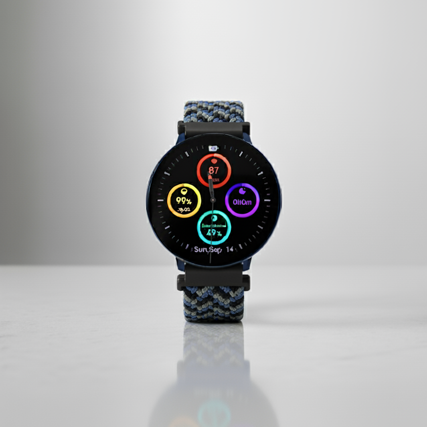 Watch2Care Vital Smartwatch (Blue Case) - Horizon Bundle