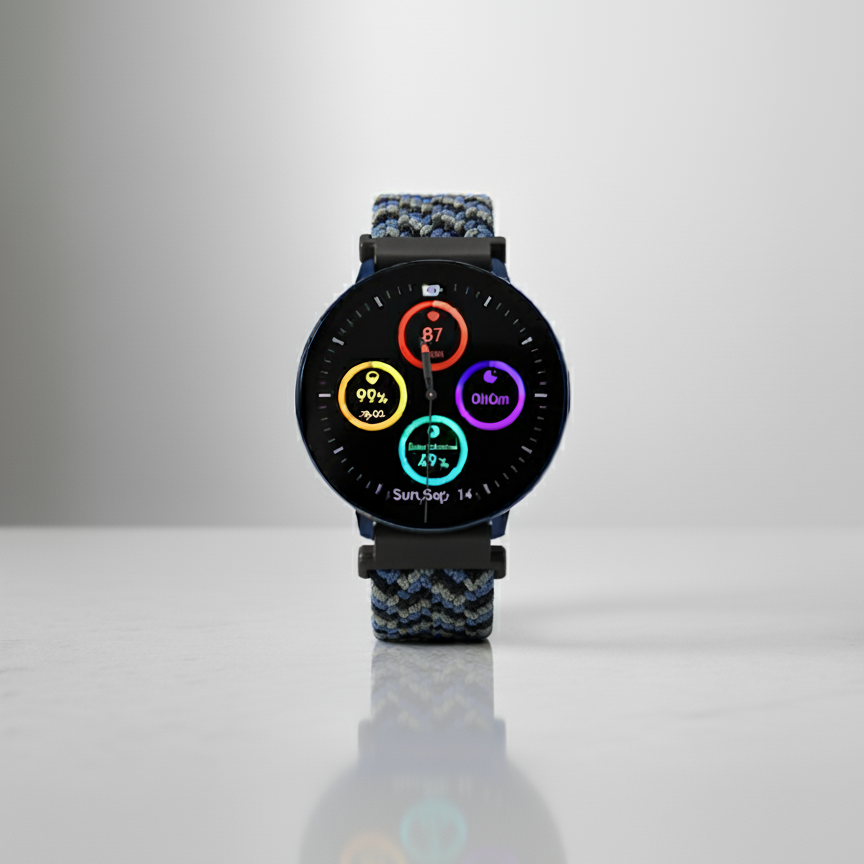 Watch2Care Vital Smartwatch (Blue Case) - Essentials Bundle