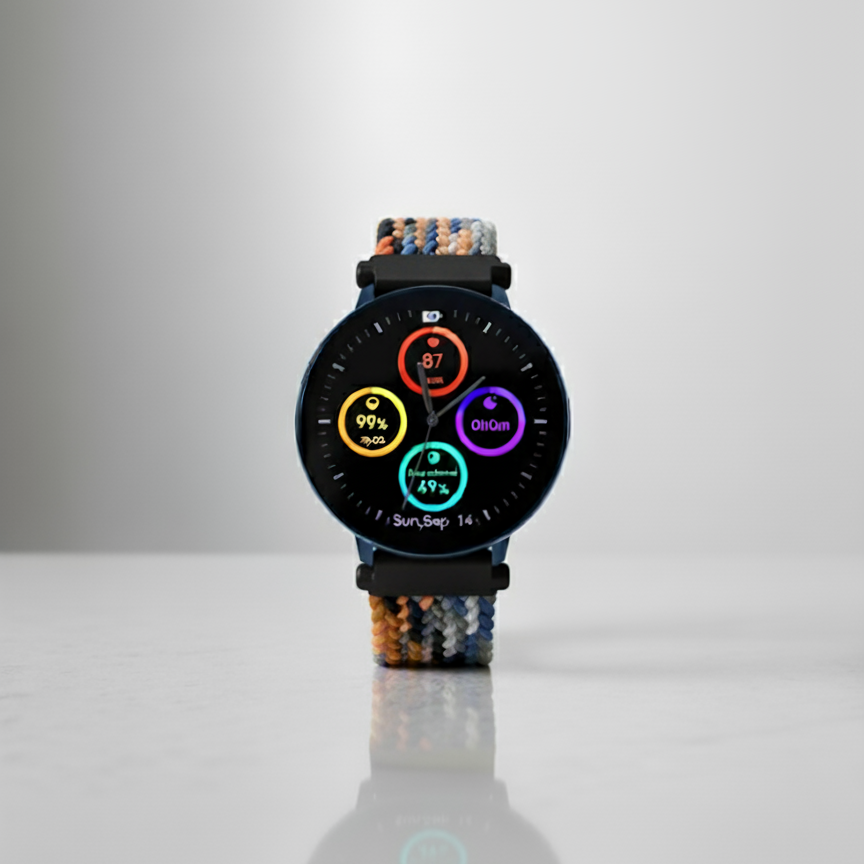 Watch2Care Vital Smartwatch (Blue Case) - Radiance Bundle