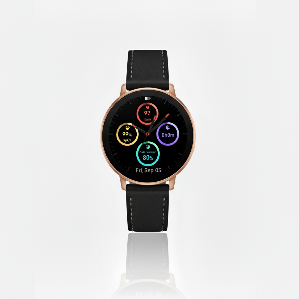 Watch2Care Vital Smartwatch (Rose Gold Case) - Curator Bundle