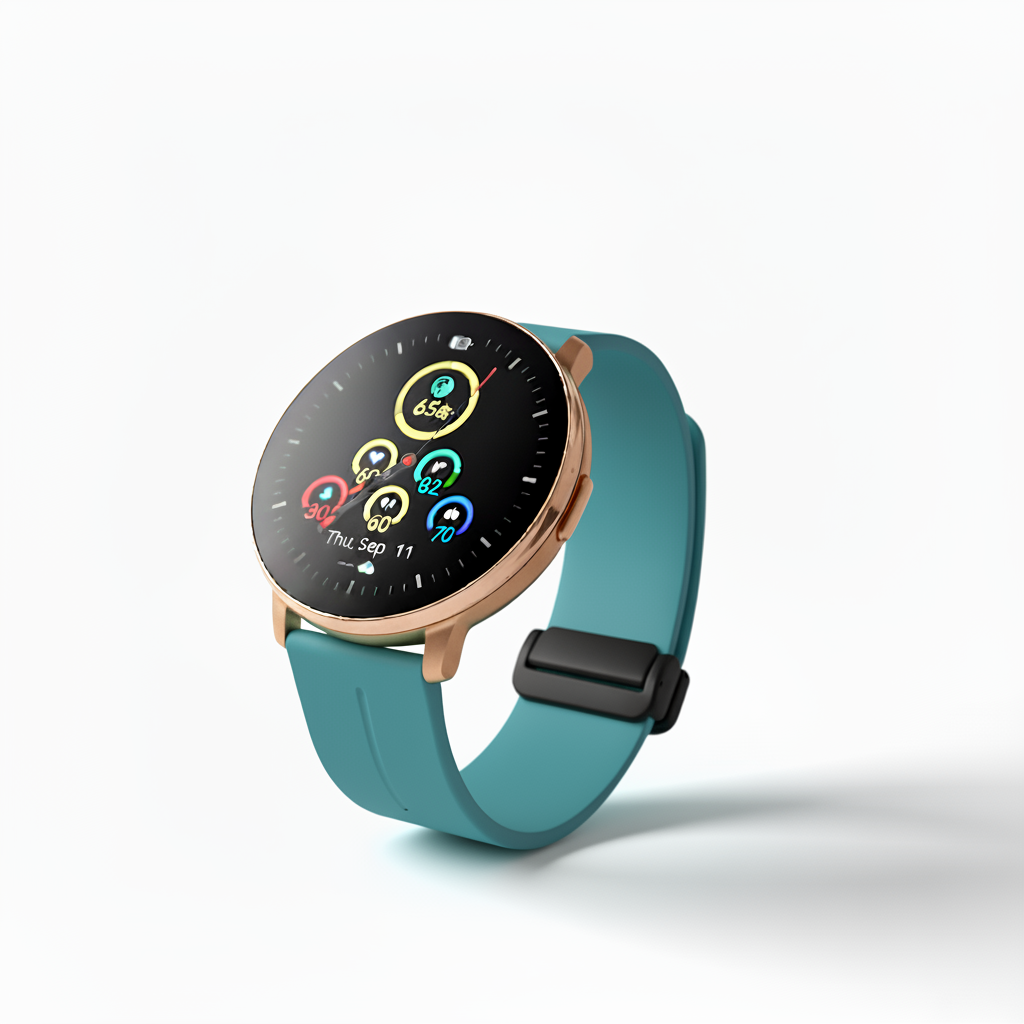 Watch2Care Vital Smartwatch (Rose Gold Case) - Spirit Bundle