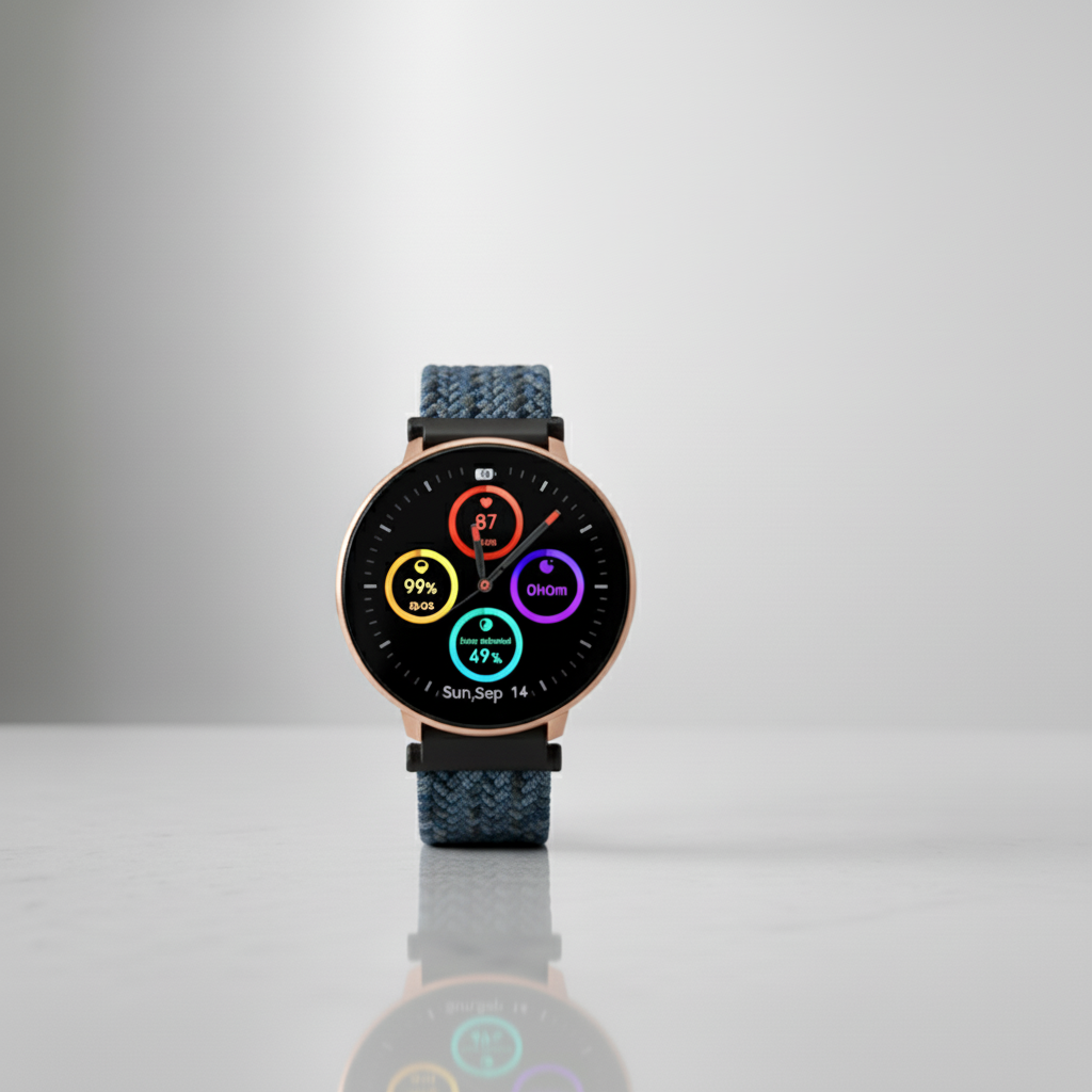 Watch2Care Vital Smartwatch (Rose Gold Case) - Signature Shades Bundle