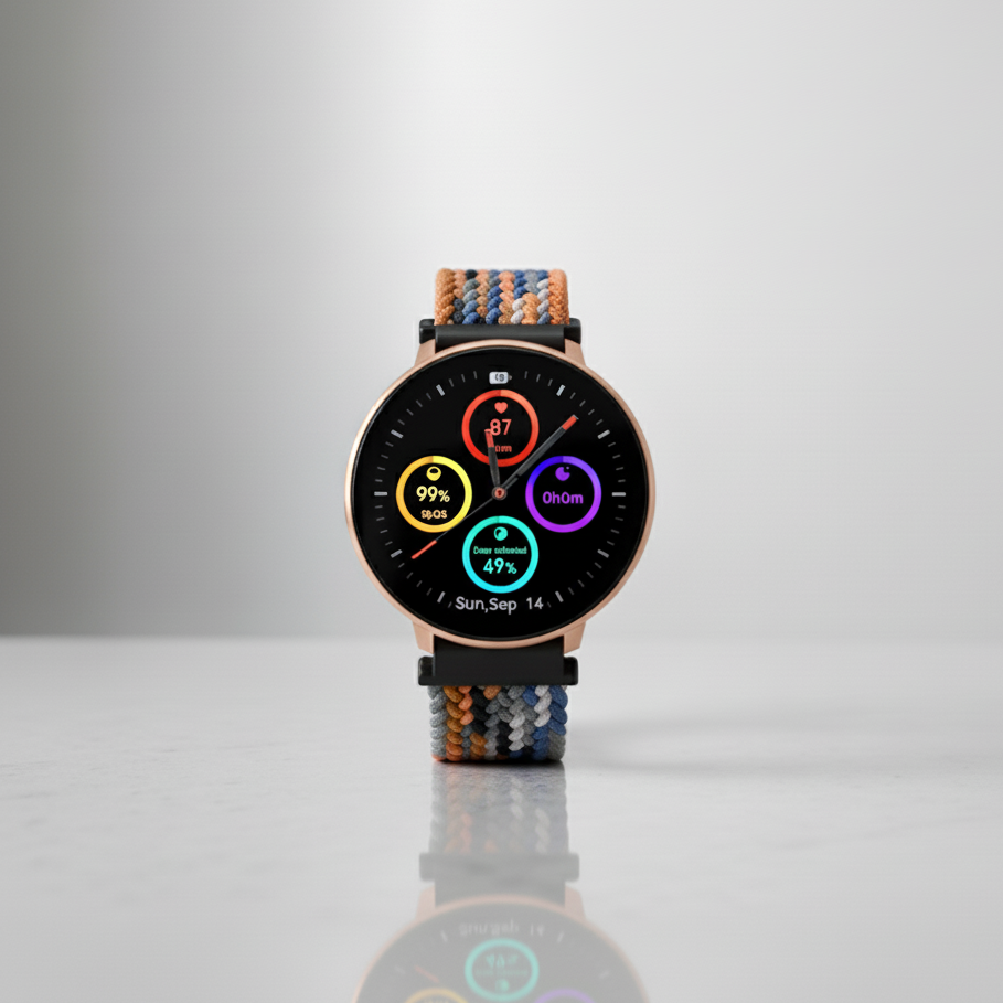 Watch2Care Vital Smartwatch (Rose Gold Case) - Spirit Bundle