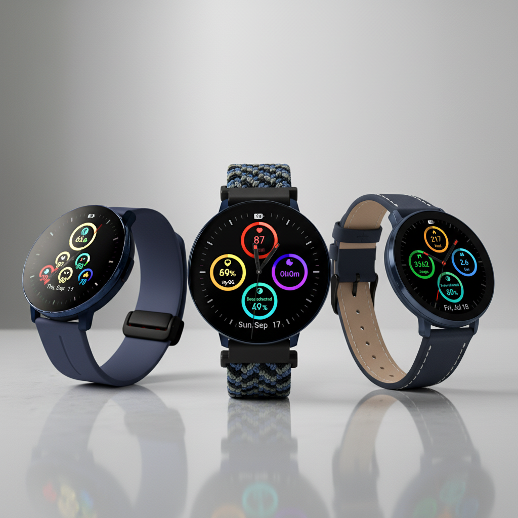 Watch2Care Vital Smartwatch (Blue Case) - Horizon Bundle