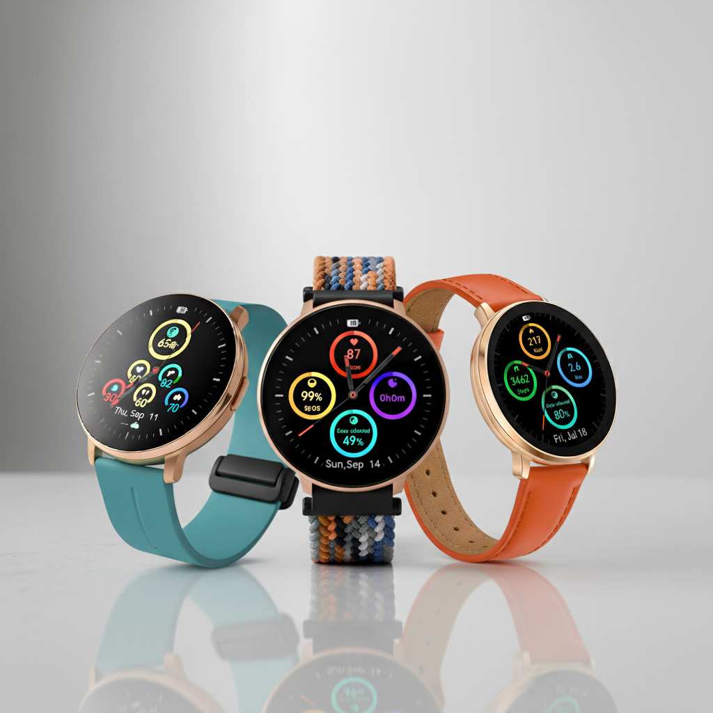 Watch2Care Vital Smartwatch (Rose Gold Case) - Spirit Bundle