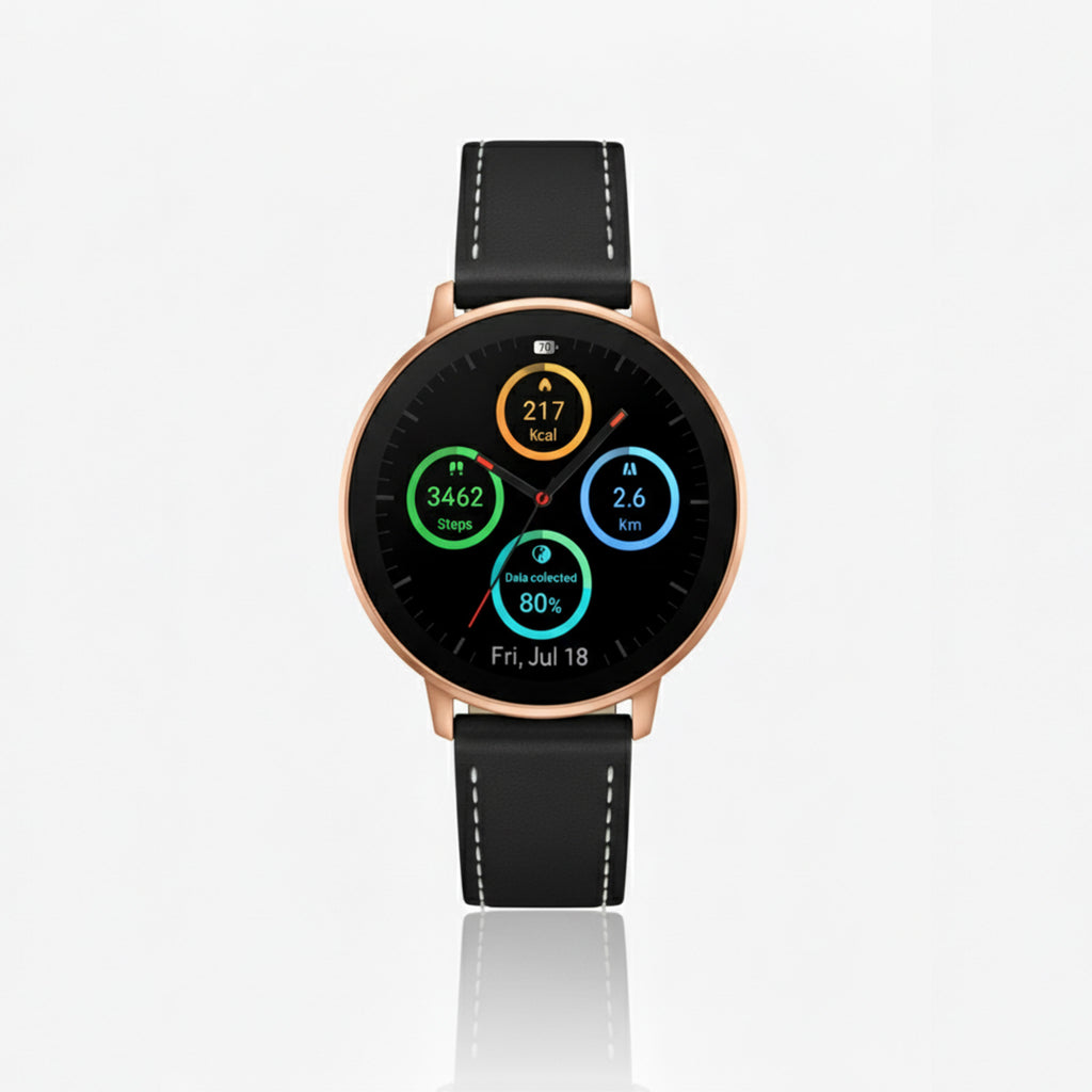 Watch2Care Vital Smartwatch (Rose Gold Case) - Curator Bundle