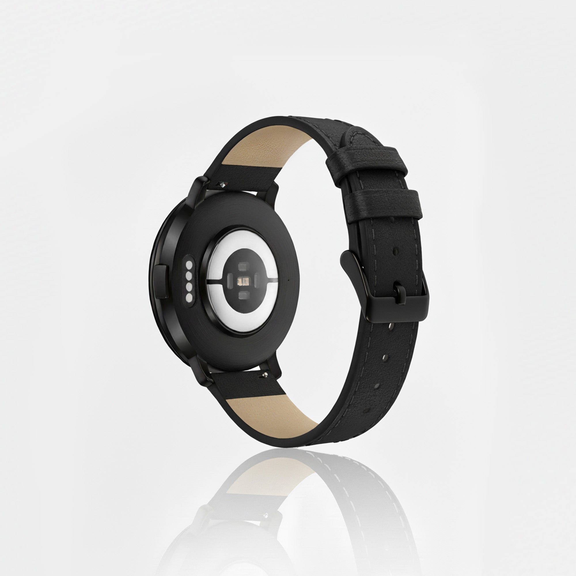 Watch2Care Vital Smartwatch (Black Case) - Modern Minimalist Bundle