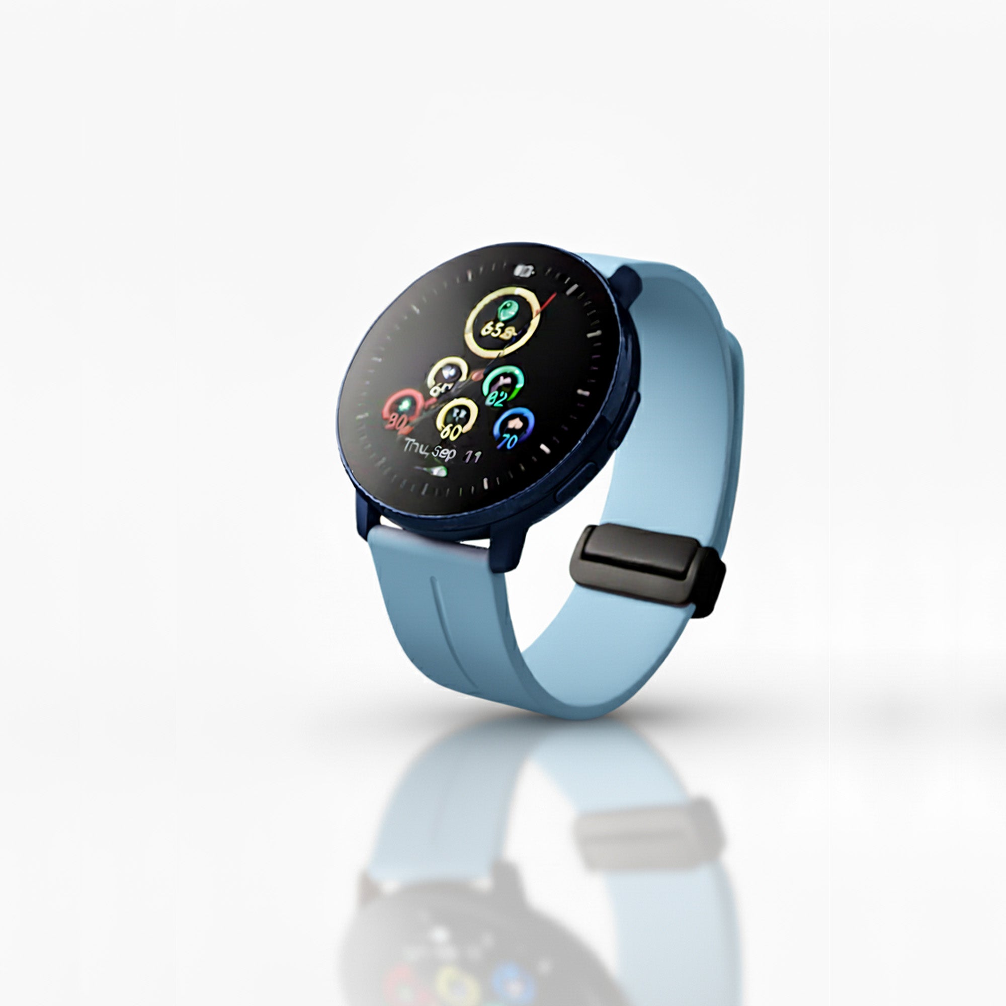 Watch2Care Vital Smartwatch (Blue Case) - Voyager Bundle