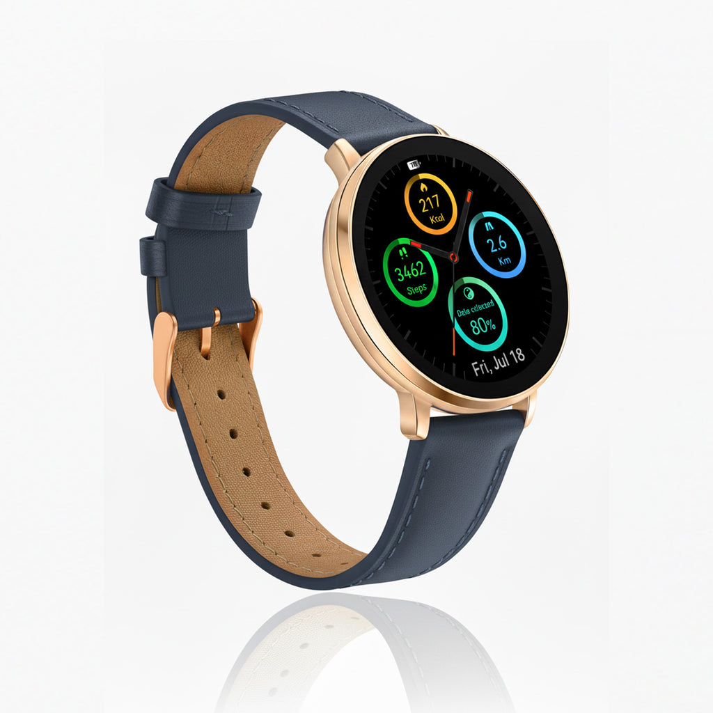 Watch2Care Vital Smartwatch (Rose Gold Case) - Accent Bundle