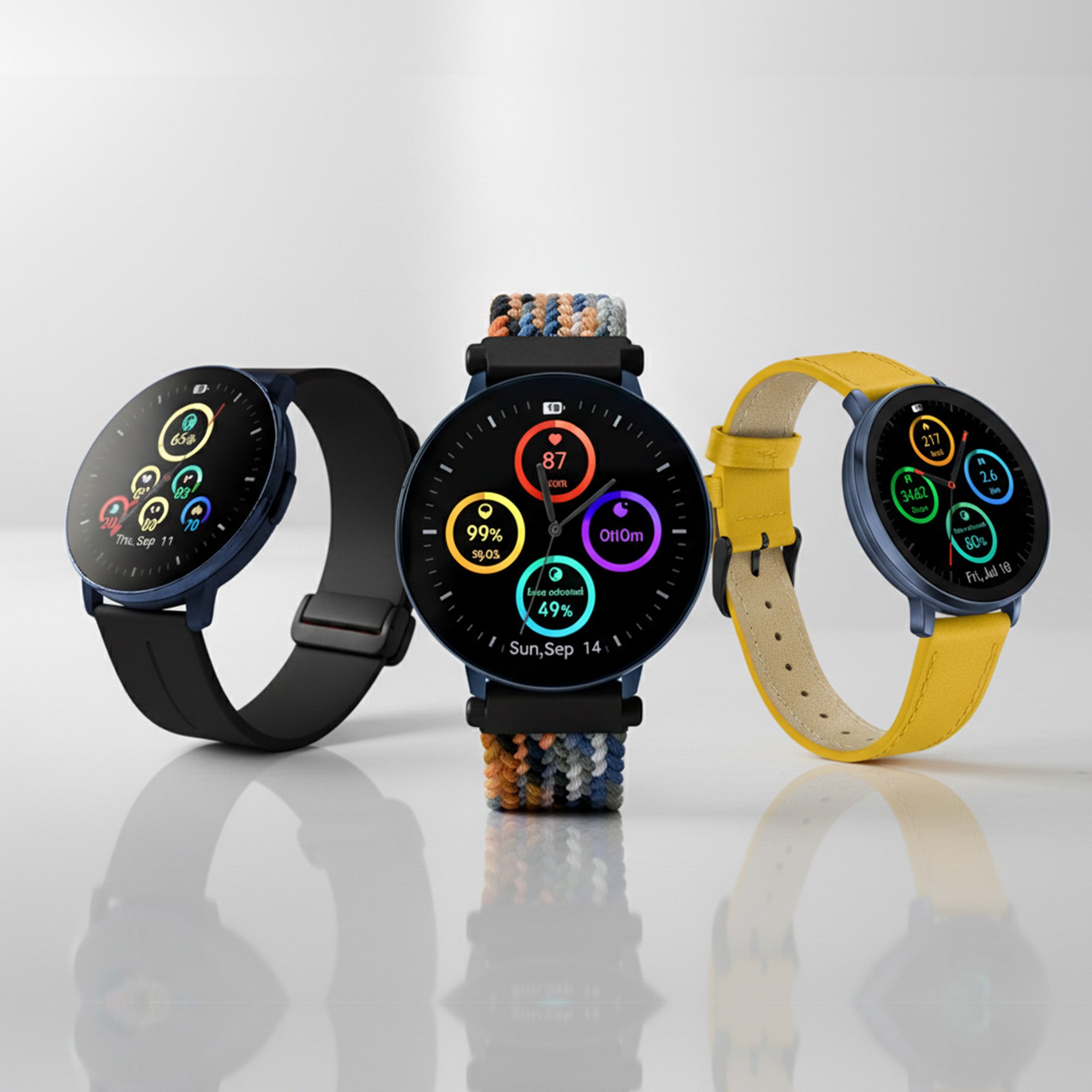 Watch2Care Vital Smartwatch (Blue Case) - Radiance Bundle