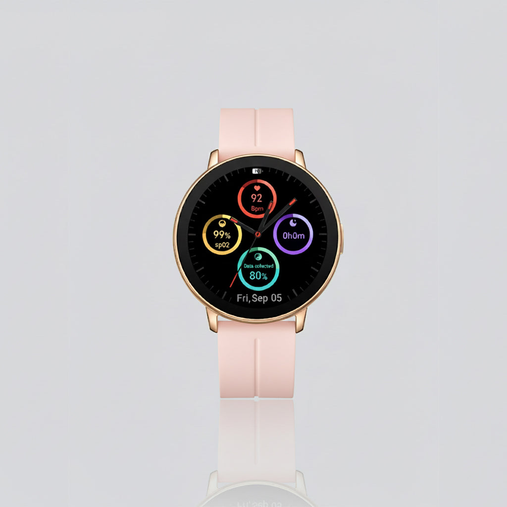 Watch2Care Vital Smartwatch (Rose Gold Case) - Aura Bundle